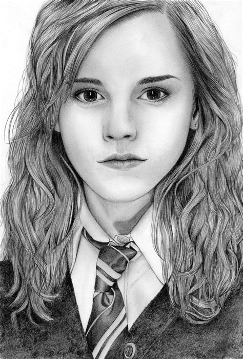 hermione granger dessin|How to Draw Hermione Granger from Harry Potter